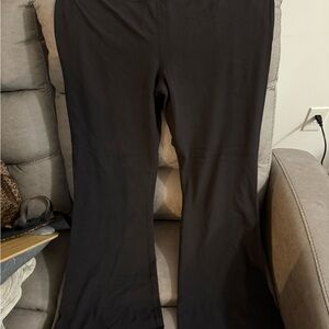 Lululemon Athletica Black Flare Leggings